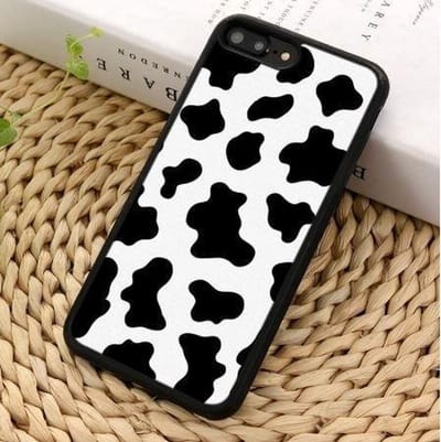 ShieldCase Holy Cow Hoesje geschikt voor Apple iPhone 8 / geschikt voor Apple iPhone 7 - TPU hoesje - Kwalitatieve backcover - Koe patroon - Koeienprint