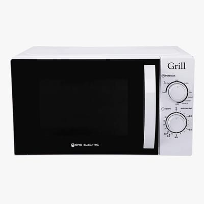 Magnetron met Grill 20 Liter RVS 5 Niveaus Ontdooifunctie Timer 700W