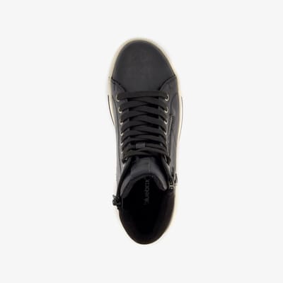 Blue Box hoge dames sneakers zwart - Maat 39