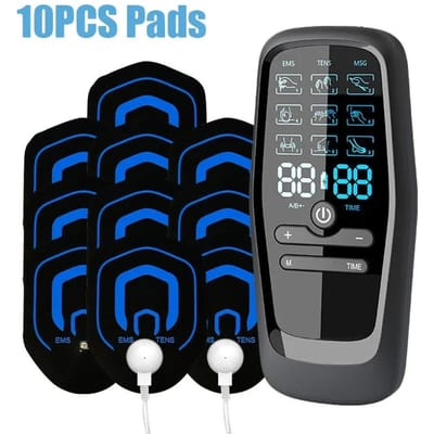 ems elektrische spierstimulator USB Fysiotherapie Tens Unit Machines Puls Impuls Massage Afslankmachine Elektro Stimulator