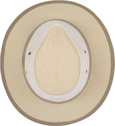 Hatland - Coffee - Katoenen hoed - Olijf groen - Maat M - Unisex