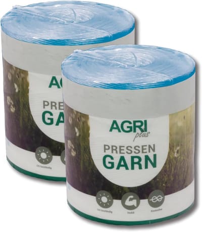 Oogstgaren - Persgaren bindgaren - Vierkante balen - 18 kg dubbelpak - 150 m/kg - blauw