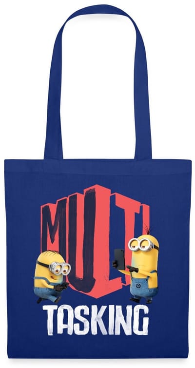 Minions Dave En Kevin Multitasking Tas Van Stof Schoudertas