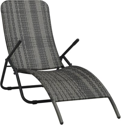 Opvouwbare ligstoel - Relaxstoel buiten - Ontspannen in de tuin - Waterafstotend materiaal - 141 x 61 x 95 cm