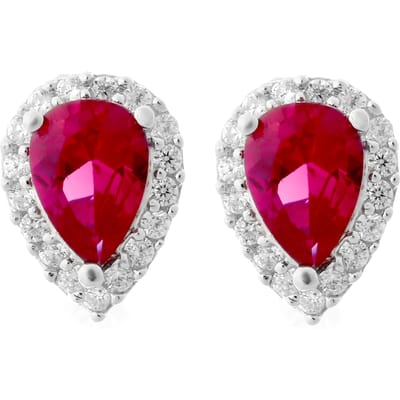 Orphelia 'Enora' Dames 925 Sterling Zilveren Stud Oorbellen - Zilver ZO-7226/RU