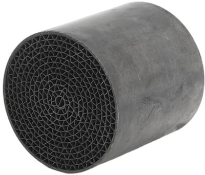 Dailygoods- Uitlaatpijp Katalysator - Roestvrij Staal - Universele Motorrijwiel Pijp - 48x50mm - Hoogwaardige Reserveonderdelen - Verbeterde Prestaties - Uitlaat