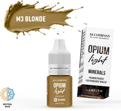 ASCompany Mineral M3 Blonde 6 ml – Brow Pigment