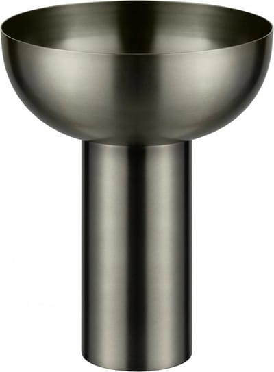 Miyabi Vaas Burned Metal Hoog | Bruin / Donkergrijs | Staal