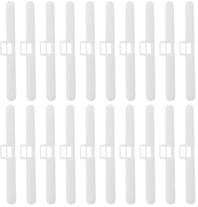 Pack van 20 slat hangers voor verticale jaloezieën - Betrouwbare accessoires voor het bevestigen van jaloezieën