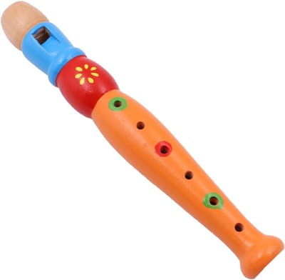 Kleine Houten Blokfluit voor Kinderen - Educatief Muziekinstrument