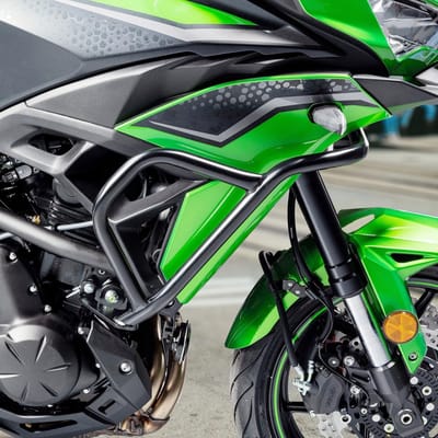 Motorfiets Bumper Protector voor Versys 650 - Hoogwaardige Crash Bar en Framebescherming voor Veiligheid en Duurzaamheid in 2022 en 2023