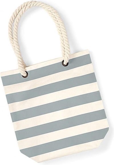 Nautical Bag (Wit/ Grijs)