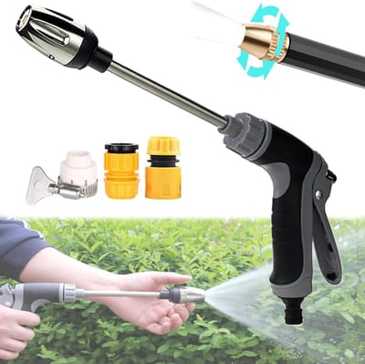 Hogedrukreiniger Mondstuk - Slang Versterker - Auto's Wassen - 360 Graden Draaibaar - 10 x 10 x 5 cm