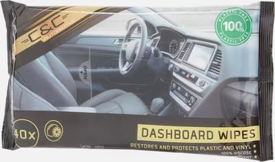 Schoonmaakdoekjes auto interieur - Autodoekjes voor binnen - 40 Doekjes - Citroengeur
