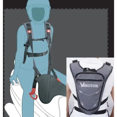 Kinderzitje met harnas Veector SPYDER-BELT 2