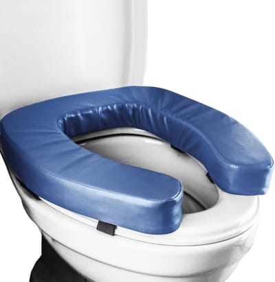 Toiletbrilverhoger Kussen - Verhoogd Zitcomfort - Meer Zelfstandigheid - Waterdicht Sponsontwerp - 5 cm Verhoging