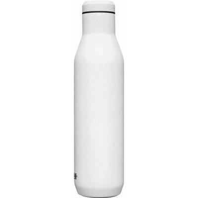 CamelBak Thermosbeker - 0.75L - Dubbelwandige Drinkfles - Isolerend - RVS - Antislip Siliconen Bodem - Roestvrijstaal - Geschikt voor Wijn - Wit