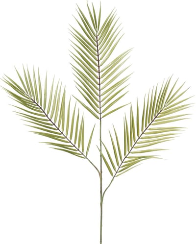Easyplants | Kunsttak Varen 100 cm groen | Zijde | Nepbloemen | groen | Onderhoudsvrij | Kant-en-klaar