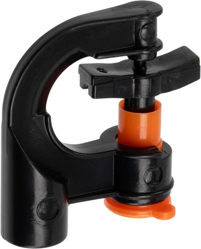 Micro Irrigatie Sproeiers - Roterende Verstuivers - Gelijkmatige Waterverdeling - 360 Graden Dekking - 40 L/U Debiet - Oranje