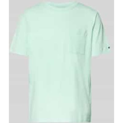 Regular fit T-shirt van katoenmix