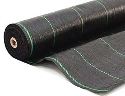 Anti-onkruiddoek 1,6 x 20 m - Waterdoorlatend en scheurvast voor effectieve onkruidbestrijding
