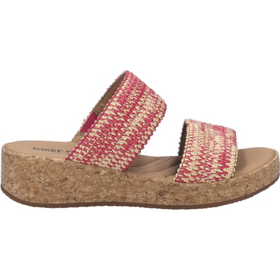 Josef Seibel - EVITA 02 - Dames slippers - Kleur: Roze - Maat: 39