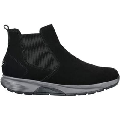 Gabor Rollingsoft - Dames sportieve enkellaars - Zwart suede - Artikel 0804.02.008 - Maat 37