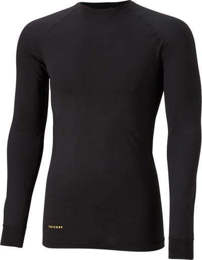 Tricorp Thermo-Shirt 602002 Zwart - Maat S