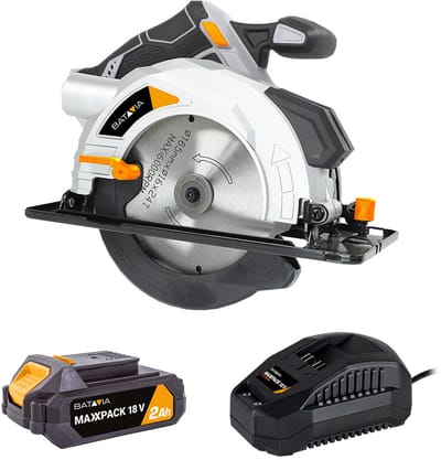 Batavia 18V Accu Cirkelzaag 165mm Incl. 2.0Ah Accu & Lader