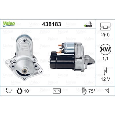 Starter VALEO 438183