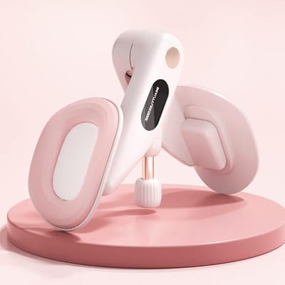 Thigh Master Entraîneur du Plancher Pelvien Résistance Réglable Avec Compteur Appareil d'Exercices de Kegel Entraîneur Musculaire Pour Femmes Salle de Sport à Domicile rose