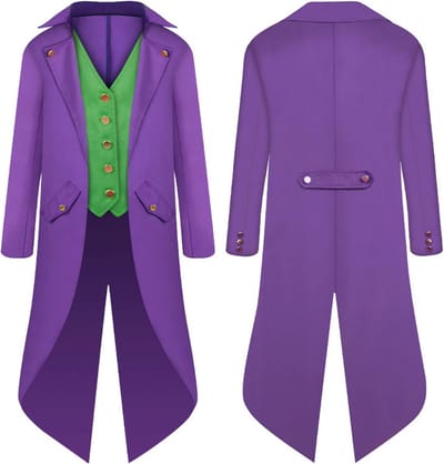 Steampunk Jas Heren Middeleeuws Kostuum Victoriaans Uniform