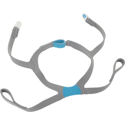 Vervangende Hoofdband met Clips Zachte Elastische Board Compatibiliteit Verstelbare Hoofdband voor Post gray