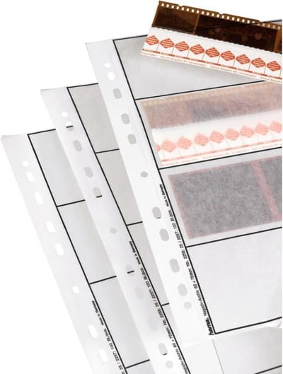Hama Negative Sleeves Glassine 4 Strips of 3 Negatives 6x6 cm 25 pcs