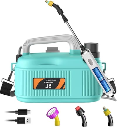Tuinspuit Elektrisch - Accu sproeier Bemester - Planten Verzorgen - Lekvrije Afdichting - 51 Liter - Niet gespecificeerd