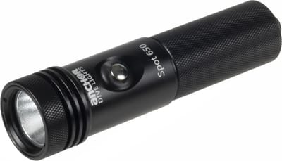Anchor Dive Lights - FANORE - Duiklamp | Zwart | Spot - 650 lumen