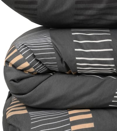 L'Essentiel Maison Trace - Sprei - Antraciet