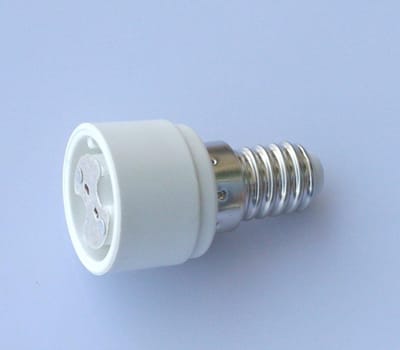 Fitting adapter E14 naar G4 MR16 GU5.3 GU4 voor LED en halogeenlampen - 2 stuks