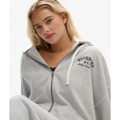 Capuchon met oversized ritssluiting voor dames Superdry Athletic Essentials