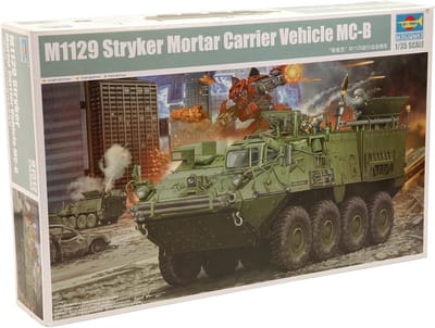 Modelbouwset Gepantserd Voertuig M1129 Stryker Mortar Carrier Schaal 1:35
