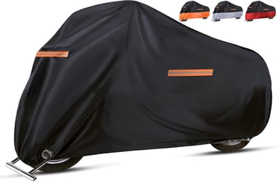 Solacis Motorhoes waterdicht buiten - Motorhoes - Waterdicht - Motorhoes voor buiten - Scooterhoes - Must have voor uw motor!