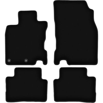 BASIC zwarte velours matten voor: Nissan Qashqai II J11 crossover (2013-)