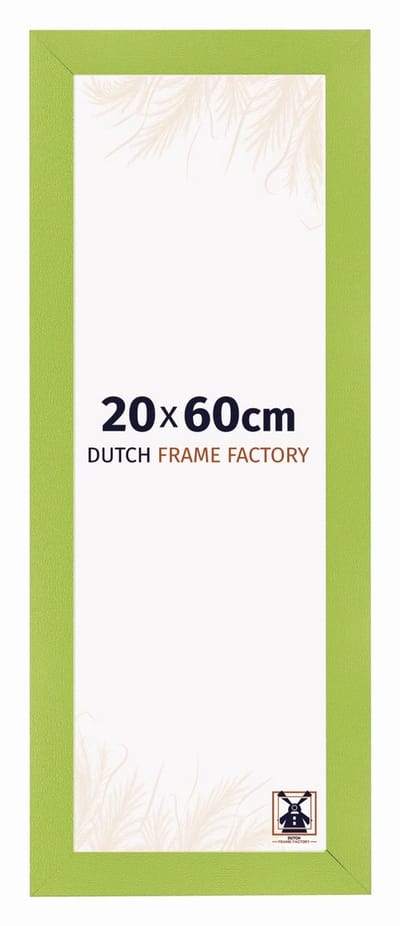 Fotolijst 20x60 cm - MDF - Groen - Praag