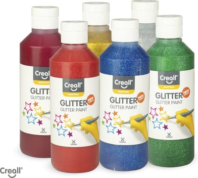 Creall Glitter Assortiment 6x250 ml