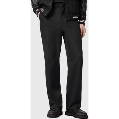 AllSaints Locke Trouser Jet Black Taglia: W38 | Pantaloni Outlet | Uomo | Nero
