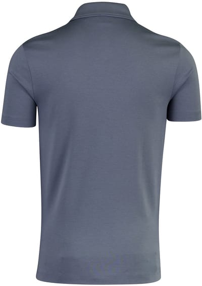 Poloshirt BOSS Black jersey blauw slim fit