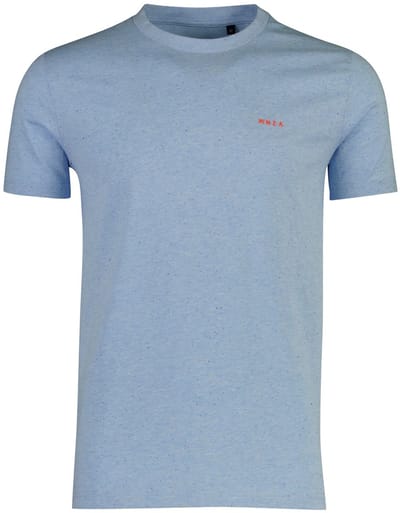 NZA - Heren Shirt - 26DN733 - 2658 Sunny Blue Melange