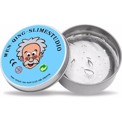 Besteller Kleurrijke Niet-Newtoniaanse Vloeistof Decompressie Speelgoed Transparante Elastische Modelleer Klei Niet-Giftig Creatieve Knutsel