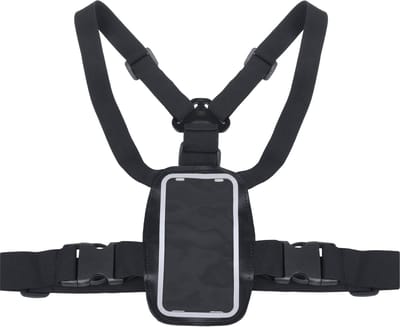 Maclean MC-446 - Borstband voor Mobiele Telefoon / telefoonhouder voor hardlopen- universeel - Zwart
