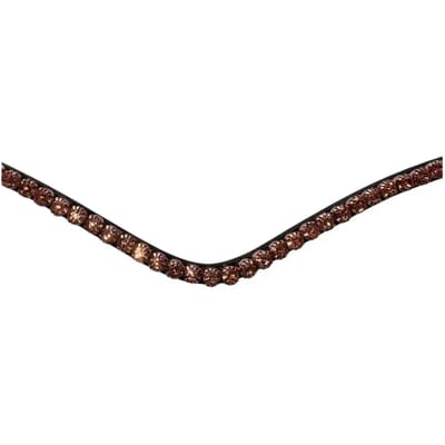 Montar Frontriem Fair Rosegold Crystal - Cob | Frontriemen paard